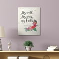 thumbnail image 4 of The Stupell Home Decor Collection His Will Way And Faith Wall Art, 4 of 5