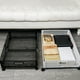 thumbnail image 3 of Cateissary Organizador de almacenamiento de zapatos debajo de la cama, de Metal, fácil de limpiar, para un dormitorio ordenado y limpio, Almacenamiento y organización del hogar Negro 60*40.5*16cm, 3 of 6