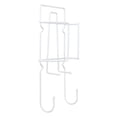 thumbnail image 6 of Home Basics Wall Mounted Vinyl Iron & Ironing Board Holder (White), 6 of 6
