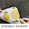 thumbnail image 6 of Yellow Lemon Fruit Slices White Pattern Door Rugs,Washable Non Slip Door Mats Indoor,Decorative Door Mats,Entry Mat Indoor for Entrance,Bedroom,Kitchen,Bathroom,30"x17", 6 of 6