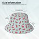 thumbnail image 3 of Balery Watermelon Sombreros para el sol para hombre y mujer, sombrero de pescador con UPF 50+, 3 of 6