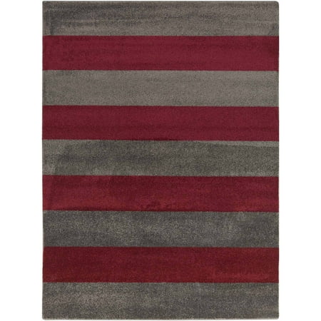 apartment AH Napa Machine Made Geometric Area Rug, Red