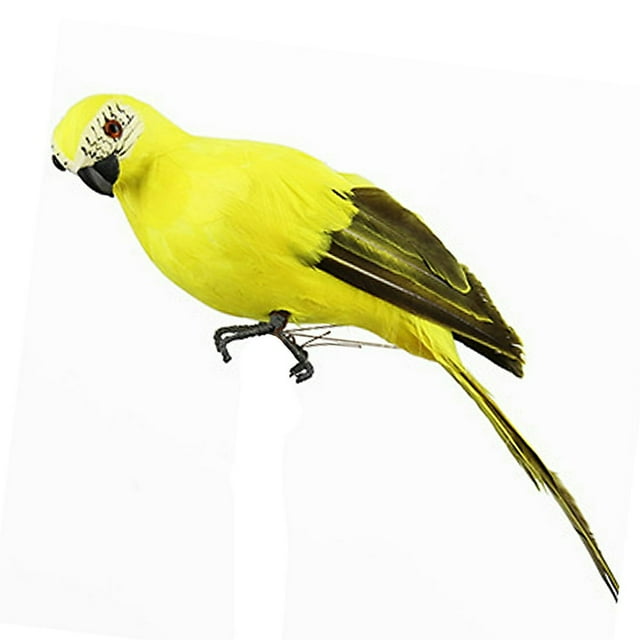 1Pcs Simulation Parrot Window Gardening Decoration Bird Foam Feather Parrot Home Decoration