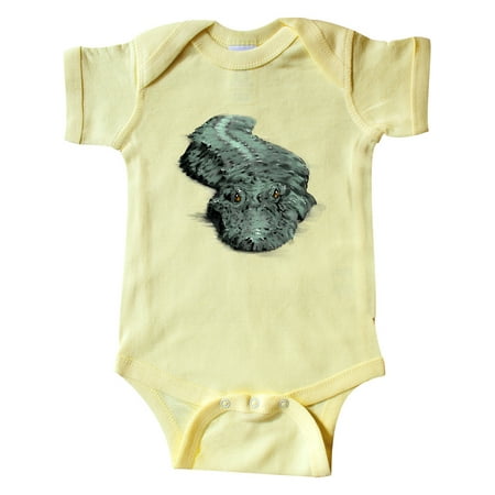 

Inktastic Lurking gator Gift Baby Boy or Baby Girl Bodysuit