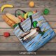 thumbnail image 5 of Balery Mallard Duck Swimming In A River Bolsa de Mano para Mujeres con Cremallera, Bolsa de Gimnasio con Compartimentos, Bolsa para Laptop, Bolsa para Trabajo, 5 of 7