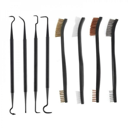 

Popvcly 7Pcs/Set 3Pcs Steel Wire Brush 4Pcs Pick Cleaning Set Universal Cleaning Kit