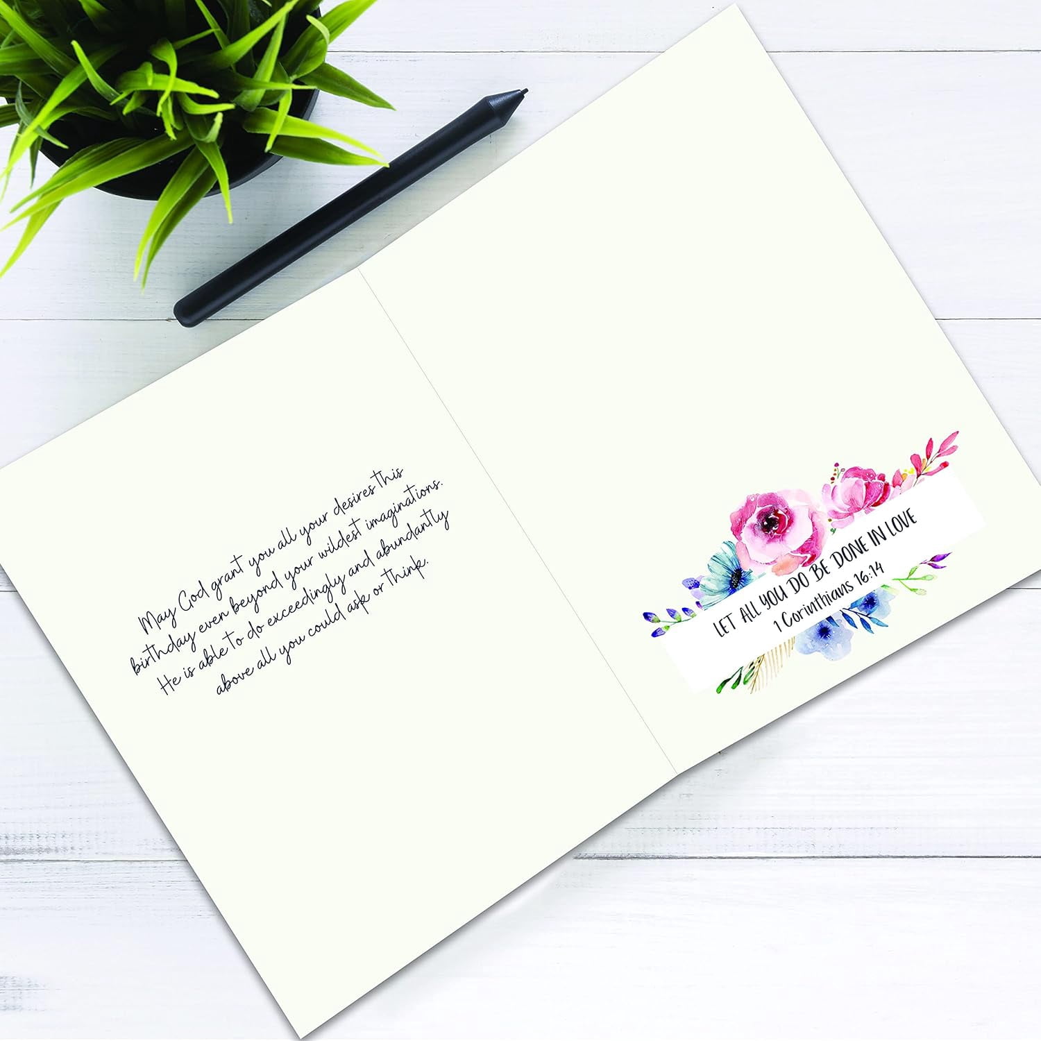 Christian Happy 16th Birthday Card | Happy 16th Birthday Card (Pack of 12)