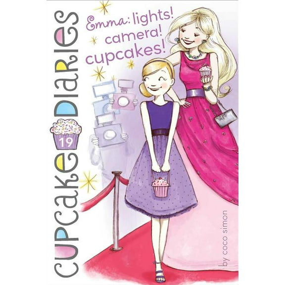 Cupcake Diaries: Emma: Lights! Camera! Cupcakes! (Series #19) (Hardcover)