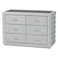 thumbnail image 5 of Baxton Studio Cadmus Gray Channel-Tufted Fabric King Size 4-Piece Bedroom Set, 5 of 6