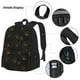 thumbnail image 3 of Disketp Gold Spiders And Cobwebs Mochila Estampada de Gran Capacidad con Lonchera y Estuche, Set de 3 Piezas para Estudiantes, 3 of 7