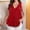 Wine, variant on BUIGTTKLOP Plus Size Tank Tops for Women Plain Sleeveless Shirts V Neck Pleated Dressy Casual Blouses Loose Fitted Tunic Tops
