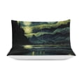 thumbnail image 3 of Van gogh Light Zipper System Durable Surface Breathable Fabric Sleep Fit Duvet Cover Sets Everyday, 3 of 5