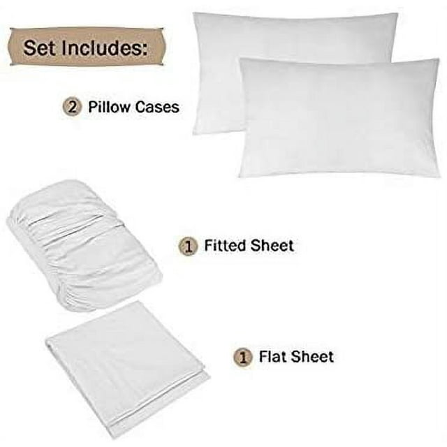 400 Thread Count 4 Piece Quality Sheet Set 15 Inch Deep Pocket 100% Egyptian Cotton Stripe Pattern
