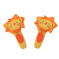 thumbnail image 2 of WORGEOUS 2 unids bebé sonajero león bebé relleno traqueteo juguete recién nacido traqueteo juguete peluche infantil juguete, 2 of 8