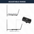 thumbnail image 4 of Unique Bargains Adjustable Window Planter Box Brackets Universal Window Box Holder, Iron Flower Box Wall Mounting Hooks (8 PCS), 4 of 7