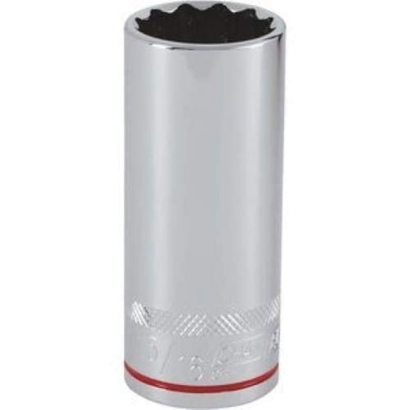 Channellock Standard Deep Socket - 1/2 Drive, 15/16 in, 12-Point