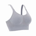 thumbnail image 4 of Top Deportivo Seamless Marel para Mujer, Soporte Cruzado en Espalda, Gris Jaspe Talla M, 4 of 4