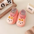 thumbnail image 2 of LEEy-world Toddler Shoes Autumn Boys and Girls Children Socks Shoes Non Slip Indoor Floor Baby Sports Shoes Warm and Comfortable 7t Shoes Girls,Pink, 2 of 5