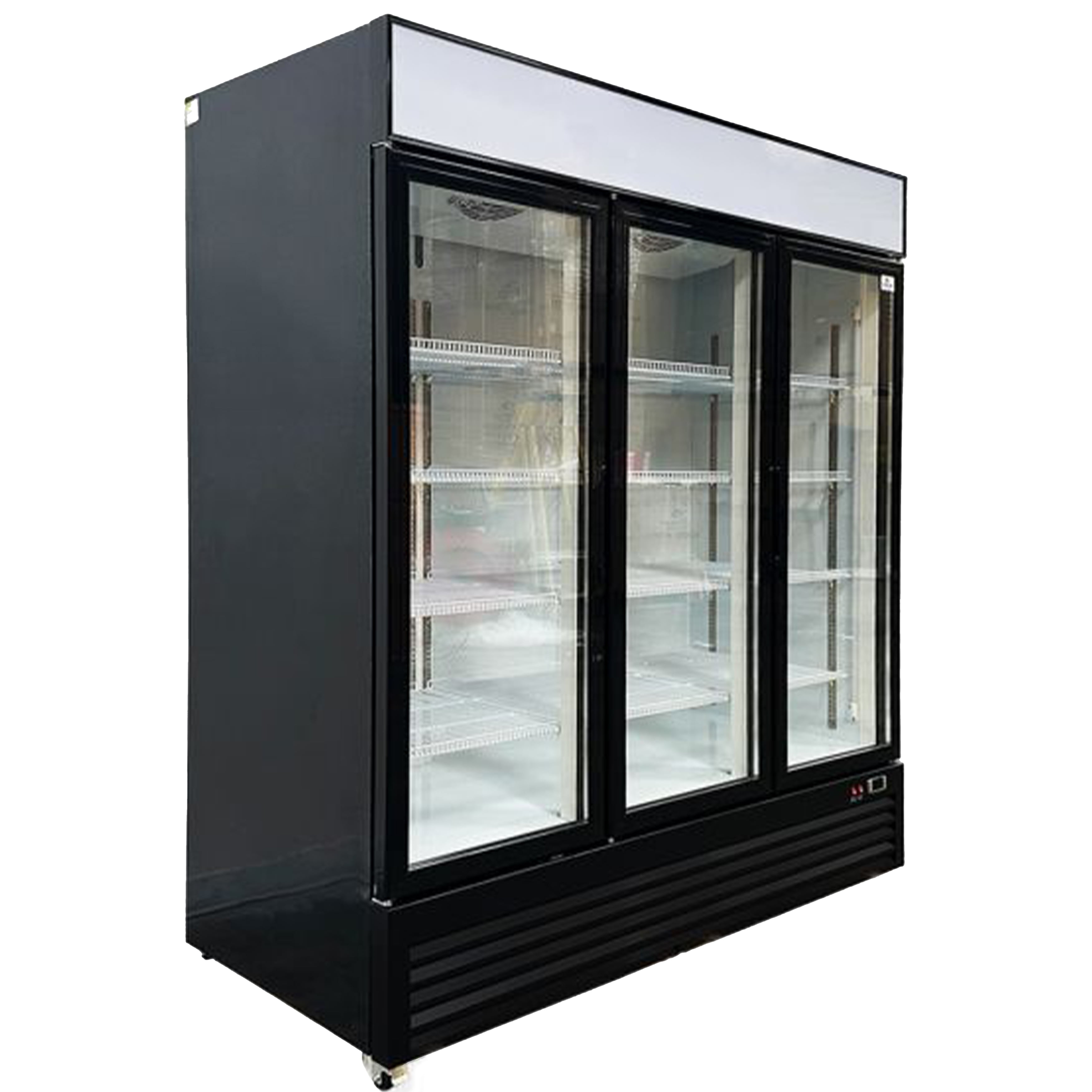 64 in. Three Glass Door Commercial Merchandiser Refrigerator 49.8 Cu.Ft. NSF Commercial Refrigerator Cooler