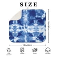 thumbnail image 4 of Retro Tie Dye Absorbent Dish Drying Mat - Multipurpose Microfiber Heat Resistant Sink Pad, Vintage Hippie Style Quick-Dry Counter Protector, Machine Washable Bohemian Tie Dye Kitchen Mat, 4 of 5