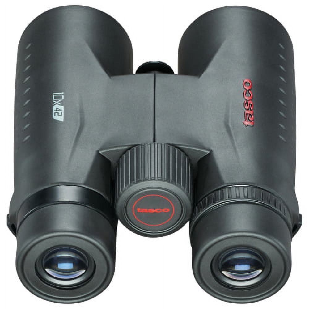 Tasco Essentials Binoculars 10x42mm, Roof Prism MC, Black