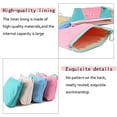 thumbnail image 4 of ZECATL Pack of 4 Canvas Coin Purse Change Cash Bag Zipper Small Purse Wallets, 4 of 5