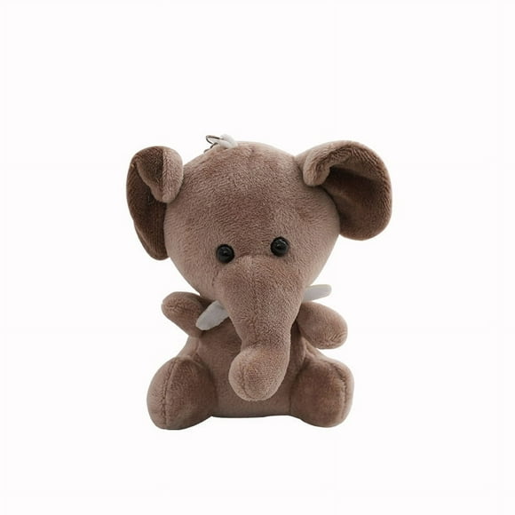 Cute Animal Plush Pendant Zoo Plush Toy Sitting Elephant, Graduation Gift, Cartoon Plush Doll Plush Gifts
