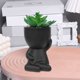 thumbnail image 4 of Maceta Moderna Para Plantas Suculentas Maceta De Cerámica Miniatura Se Puede Utilizar Como Decoración Para Jardinería Doméstica Y Escritorio, 4 of 7