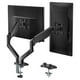 thumbnail image 1 of Soporte Doble Monitor WALI Negro con Brazo de Resorte de Gas Ajustable para Monitores de hasta 32 Pu, 1 of 9
