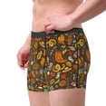 thumbnail image 2 of Pofeuu Picnic Print Men’s Boxer Briefs, Moisture-Wicking Underwear, Regular,Trunk-Large, 2 of 5
