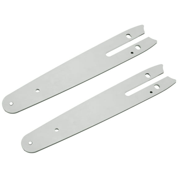 Uxcell 2pcs 6" Chainsaw Guide Bar 1/4 LP .043 Gauge Small Mount Replacement Accessories