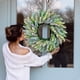 thumbnail image 4 of Anillo de Flores de Hierba Simulada XWSHYW Para Puerta de Entrada Decoración Del Hogar Primavera/Verano 2024, 4 of 6