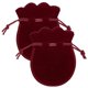 thumbnail image 1 of Mini Bolsas de Terciopleo VelvtyCame 2Pzas Vino 7x9cm Terciopelo Bolsa en Forma de Calabaza., 1 of 1