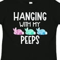 thumbnail image 4 of Inktastic Easter Hanging with My Peeps Pastel Bunnies Boys or Girls Toddler T-Shirt, 4 of 5