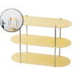 thumbnail image 1 of Dvruxg Desktop Acrylic Multi-Layer Cup Storage Rack, Living Room Kitchen Tea Table Home Creative Simple Cosmetics Organizer Shelf (3-Layer), 1 of 5
