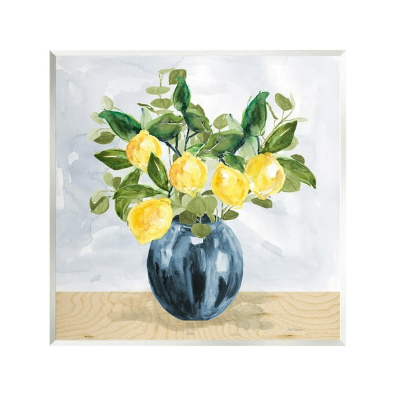 Stupell Industries Lemon Tree Bouquet Food & Beverage Painting Unframed Art Print Wall Art, 12 x 12