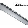 thumbnail image 4 of WellVisors Side Window Wind Deflector Visors - Mercedes Benz ML Class W166 ML350 ML550 12-up 2012 2013 2014 2015 2016 with Black Trim, 4 of 4