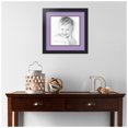 thumbnail image 2 of ArtToFrames Collage Photo Picture Frame with 1 - 10x10 Openings, Framed in Black with Lavender Mist and Black Mats (CDM-3926-301), 2 of 8