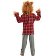 thumbnail image 3 of Halloween Costumes Kids Werewolf Boys Halloween Outfit Animal Theme Party Dress Carnival Performance Wardrobe, S, 3 of 7