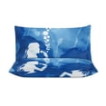 thumbnail image 4 of Ocean Cute Mermaid Bedding Set with Zipper Closure for Girls & Boys, 4 of 6