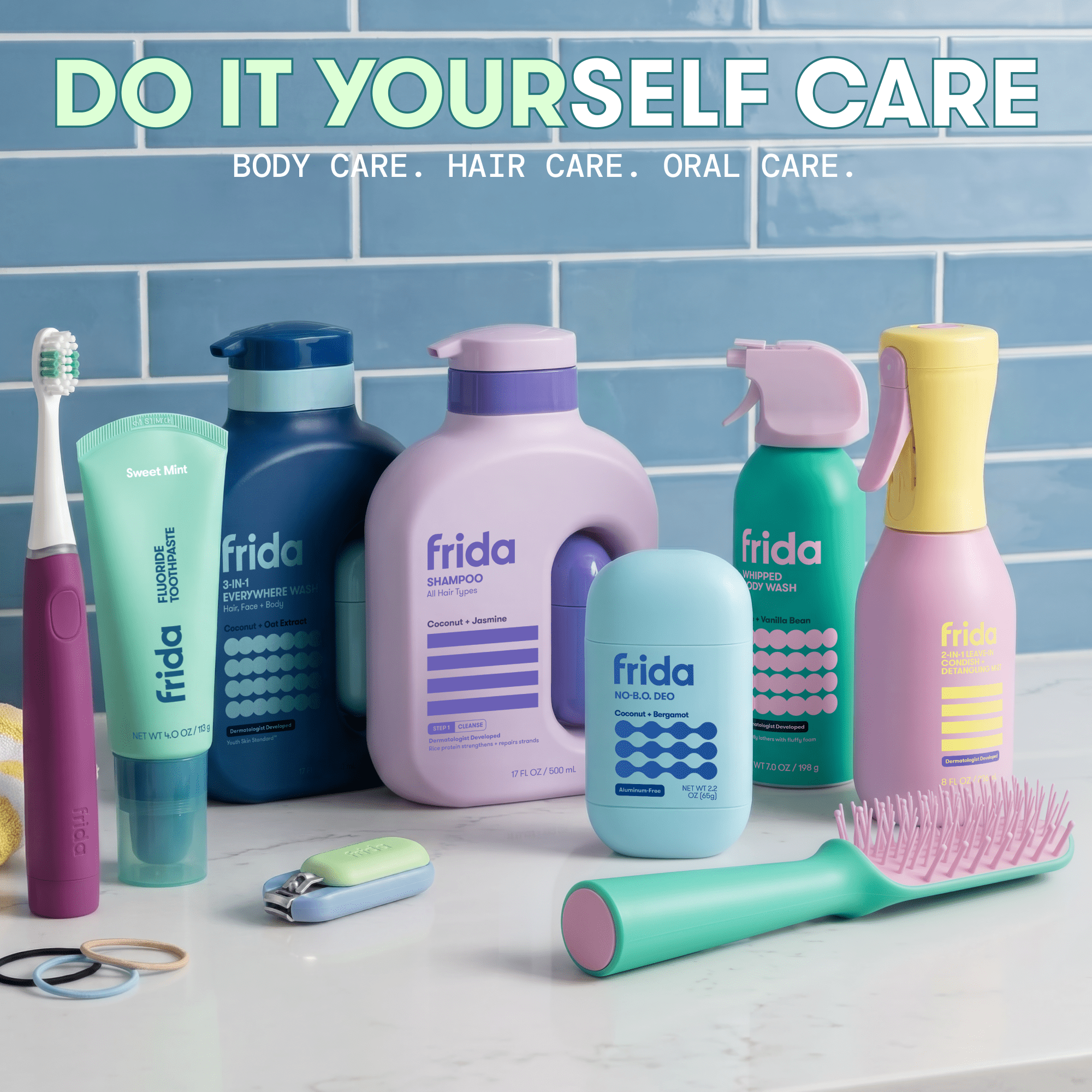 Frida for Kids Body Wash for Kids, Sensitive Skin Body Wash, 17 Fluid Ounce