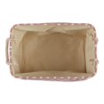 thumbnail image 2 of Design Imports CAMZ12534 Lattice Paw Rectangle Polyester Pet Bin, Rose - Medium, 2 of 5