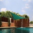 thumbnail image 3 of Medium Triangle Sail Shade Hunter Green, 3 of 5