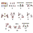 thumbnail image 5 of Pegatinas de coche, bombillas decorativas, imanes de nevera magnéticos festivos, Navidad, repuesto artesanal, tira reflectante creativa, 5 of 5