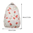 thumbnail image 2 of Mochila Fresa Patrón FLhrweasw Gran Capacidad Estudiantes Diario Rosa, 2 of 3