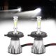 thumbnail image 5 of Paquete de 2 bombillas LED para faros delanteros de coche con tecnología X15-COB de 6500 K, 5 of 8