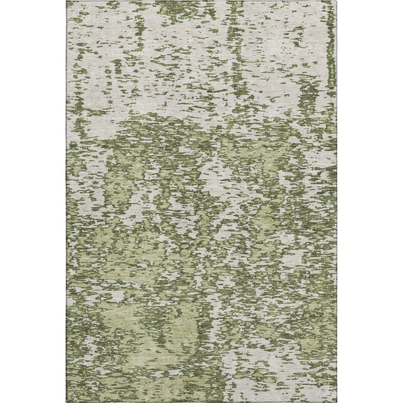 Dalyn Rugs Premium Machine Washable Mayfield AMF946 Olive 5' x 7'6" Rug