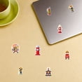 thumbnail image 4 of 35pcs-50pcs Cute Firefighter Stickers Safety PVC Decals Emergency Fire Equipment for Laptops Suitcases Phone, 4 of 5