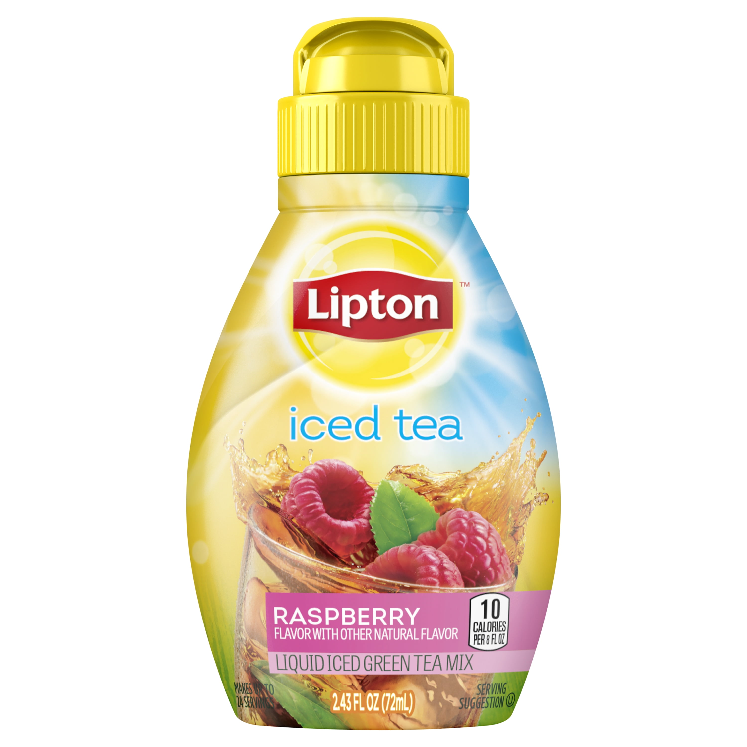 Lipton Raspberry Liquid Iced Green Tea Mix, 2.43 oz