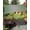 Green, variant on Blue Grey Ombre Sun Sail Shades Rectangle Canopy,Sunlight Block Heavy Duty Curved Backyard Shade Cover, Modern Gradient Abstract Art Waterproof Sun Shades for Patios Garden Pergola Outdoor 14'x18'